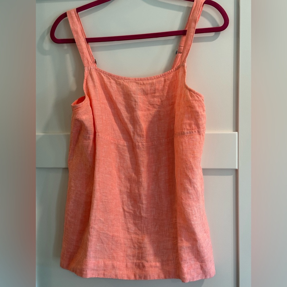 Athleta Voyager Linen Top